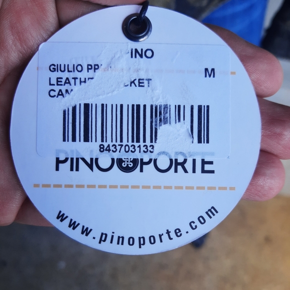 NWT PinoPorte Camo Leather Moto Jacket - Picture 13 of 13